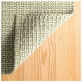 thumbnail image 3 of Dash & Albert Miss Muffet Handwoven Cotton Rug, 2' 6" x 8', Olive, 3 of 7