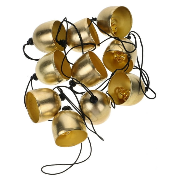 VERDANVERSE Hanging Garden Bells Decorative Bell Ornament 10Pcs
