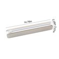 thumbnail image 3 of QTOCIO Magnetic Plastic Wrap Dispenser with Slide Cutter, Refillable Tin Aluminum Foil Dispenser, Reusable Sturdy ABS Cling Film Food Wrap Cutter, 3 of 9