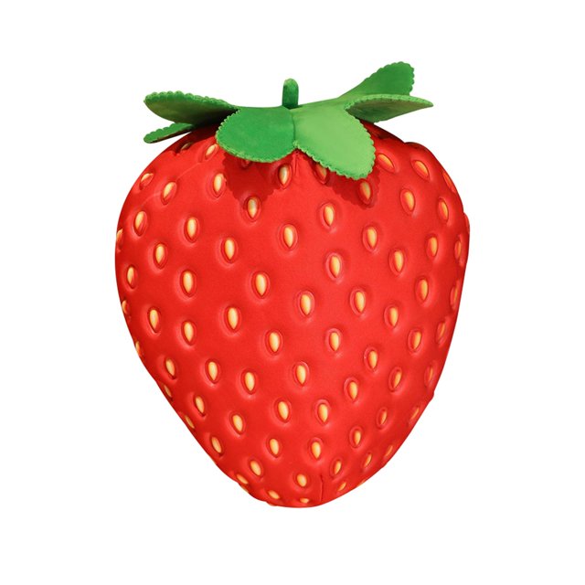 Adorable juguete de peluche de frutas, almohada de juguete de fresa rellena, juguete de peluche para el hogar, dormitorio, sala de estar, decoración, Zulema juguetes de frutas rellenas