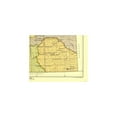 thumbnail image 2 of Historic State Map - Wyoming - Yellowstone National Park - Hoen 1896 - Vintage Wall Art, 2 of 4