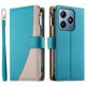thumbnail image 1 of Funda cartera GANGXUN para Realme C63 4G , cuero PU con tarjetero, cremallera, correa de mano, soporte y protección 1260°, 1 of 6