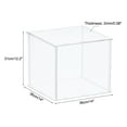 thumbnail image 2 of Unique Bargains Clear Display Case, Acrylic Box Assemble Dustproof Box Showcase, 35x35x30cm for Collectibles, Crafts, 2 of 6
