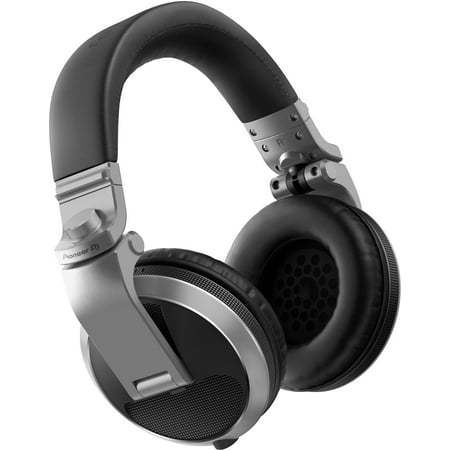 Pioneer DJ HDJ-X5 Over-Ear DJ Headphones (Silver) (Best Pioneer Dj Headphones)