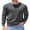 Dark Gray, variant on COOFANDY Mens Sweater Crewneck Pullover Long Sleeve Lightweight Sweater Plain Knit Silm Fit