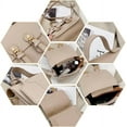 thumbnail image 3 of DIY Leather Shoulder Bag Making Kit PU Leather Crossbody Bag Sewing Pattern Materials Craft Kit Handicraft Women Messenger Bag Purse Making Supplies Personalized Gift Apricot Blanched Almond, 3 of 9