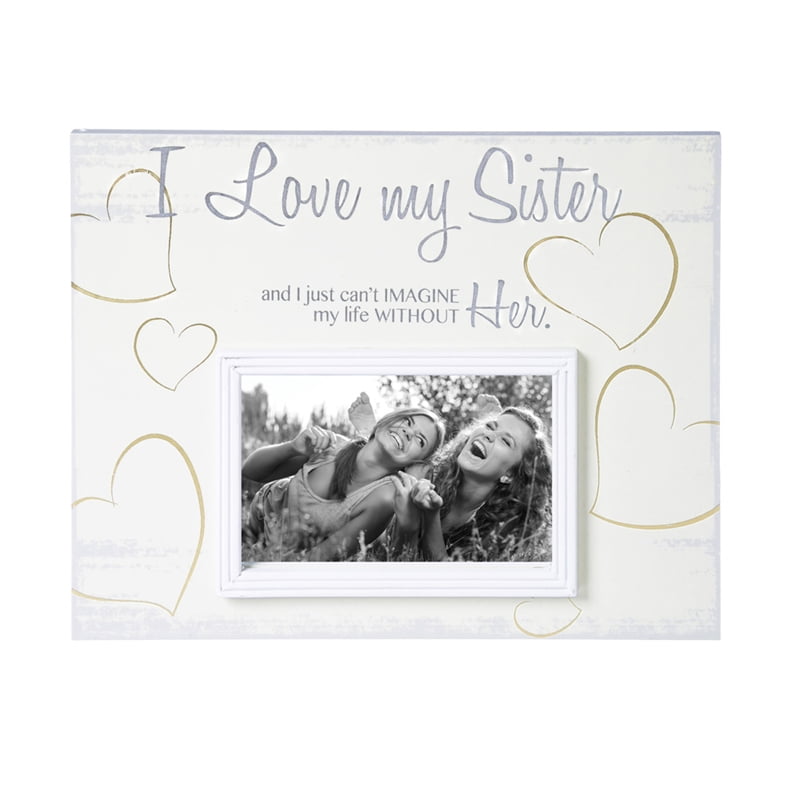 Wooden Photo Frame, I Love my Sister