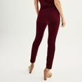 thumbnail image 2 of Women's Nine West Magic Fit Skinny Pants Color: Maddie Plums Size: 12 T/L, 2 of 4