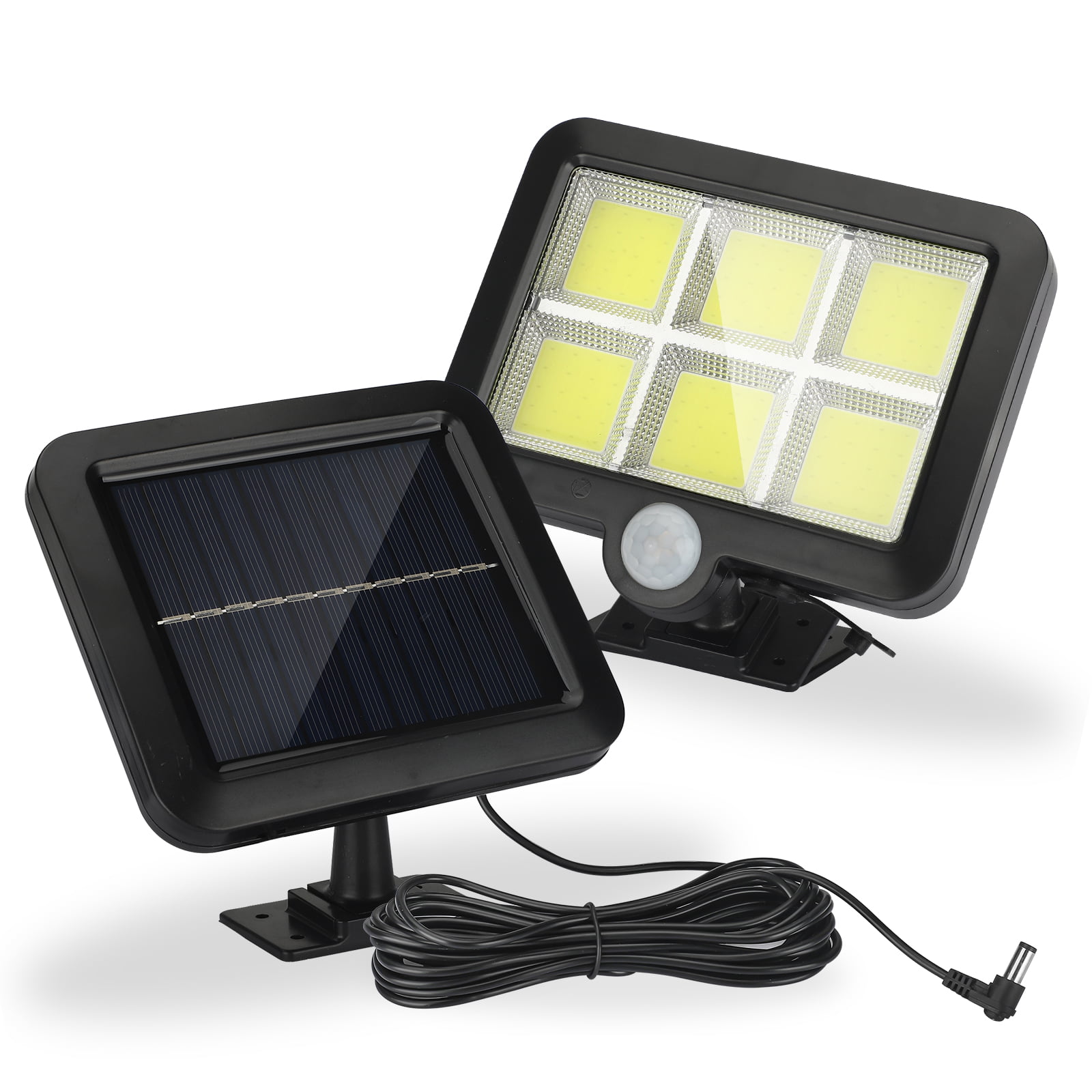 Solar LED Wall Light Motion Sensor Street Yard Outdoor Security Lamp Fake Camera 638872486594 