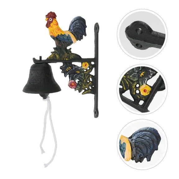 Niceauty Retro Decor Doorbell Iron 1Set