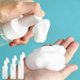 thumbnail image 1 of MTBLYS Dispensador de espuma con bomba, tamaño viaje, con cabezal de cepillo para limpiador facial, 100 ml, 150 ml, 200 ml., 1 of 7