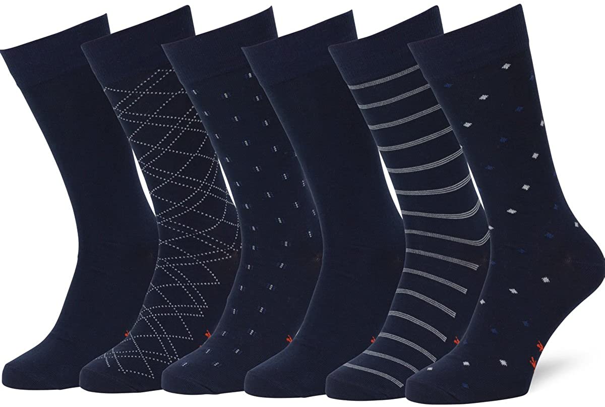 Mens Dress Socks Fun Colorful Socks for Men Cotton Patterned