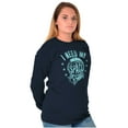 thumbnail image 4 of I Need My Space Star Astronaut Plus Size Long Sleeve Graphic Tee Shirt Brisco Brands 2X, 4 of 5