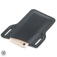 thumbnail image 6 of Luxtrada Men's Cell Phone Belt Pack Bag Loop Waist Holster Pouch Case​ Holster Pouch (Black), 6 of 7