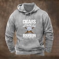 thumbnail image 1 of Fiudx Sudadera con Capucha para Hombre, Elegante Jersey de Manga Larga, Diseño de Bolsillo con Estampado Único, Ropa Informal Cómoda, Ideal para Uso Diario En Fiestas Al Aire Libre, Estilo Versátil., 1 of 3