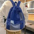 thumbnail image 3 of Bolsas de libros de viaje de gran capacidad Colores que chocan Bolsos de mochila para hombres y mujeres FLhrweasw Nuevo, 3 of 9
