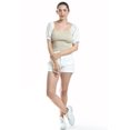 thumbnail image 5 of Blusa smock con manga bordada Roman Fashion/Juvenil, 6314 (Beige) beige CH, 5 of 5