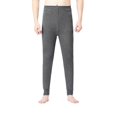 thumbnail image 1 of Minnieouse Hombre Leggings térmicos Terciopelo Cómodo Otoño Invierno Cálido Oficina Escuela Dormir Ropa interior Pantalones para hombre Ropa interior Gris oscuro S, 1 of 6