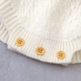 thumbnail image 6 of Baby Bodysuit Cute Newborn Girl Outfits Clothes Tops Fashion Summer Toddler Infant Strap Jumpsuit Solid Knitted Kids Onesie 0-2Y, 6 of 6