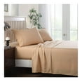 Bed Sheet, Full Sheet Set 4Piece 3000 Thread Count Microfiber Bed