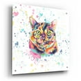 thumbnail image 2 of Epic Art 'Colorful Watercolor Calico Cat' by Furbaby Affiliates, Acrylic Glass Wall Art, 24"x24", 2 of 8