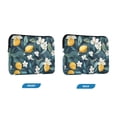 thumbnail image 7 of FORMRS 13"-13.3" Laptop Sleeve Protective Case Soft Carrying Quilted Computer Bag Cover, Floral Lemon, 7 of 7