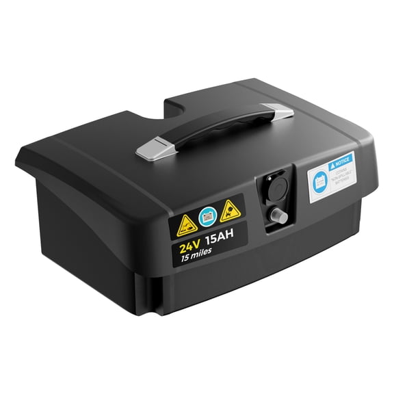 EAGLOG 24V 12AH Replacement Battery for YL-07 Mobility Scooters, 12 Miles Range, Black