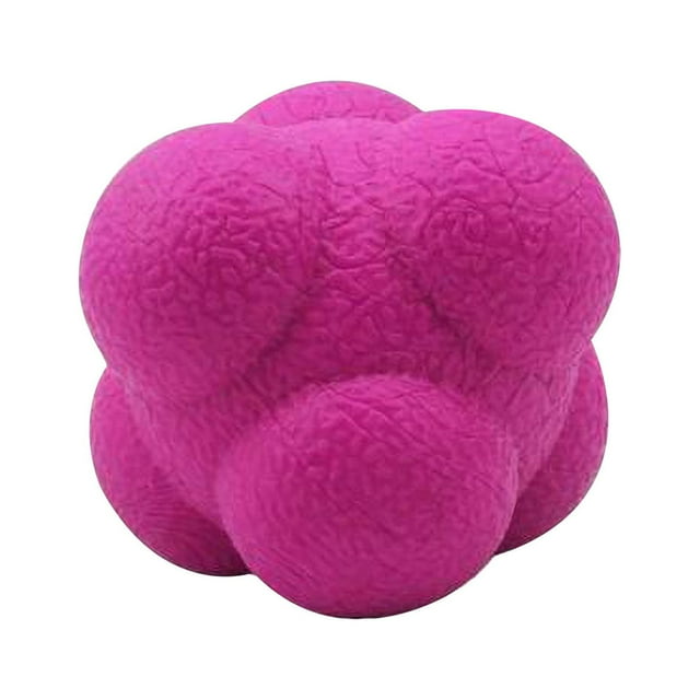 Hexagonal Ball Reflex Trainer Sensitive Reaction Ball Agility Speed Trainer