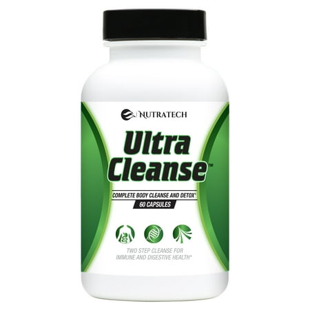 Nutratech Ultra Cleanse Help Support Weight Loss, Digestive Health, Increase Energy Levels, and Entire Body Purification with our Powerful 14 day Colon Cleanse and Detox