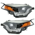 thumbnail image 2 of munirater Headlight Assembly Replacement for 2014 2015 2016 Toyota Corolla Halogen Headlamps Front light Pair Driver and Passenger Side (Left and Right), 2 of 7