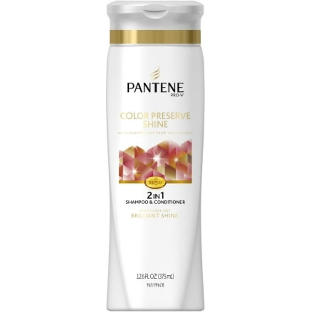Pantene ProV Color Preserve Shine 2in1 Shampoo & Conditioner 12.6 oz