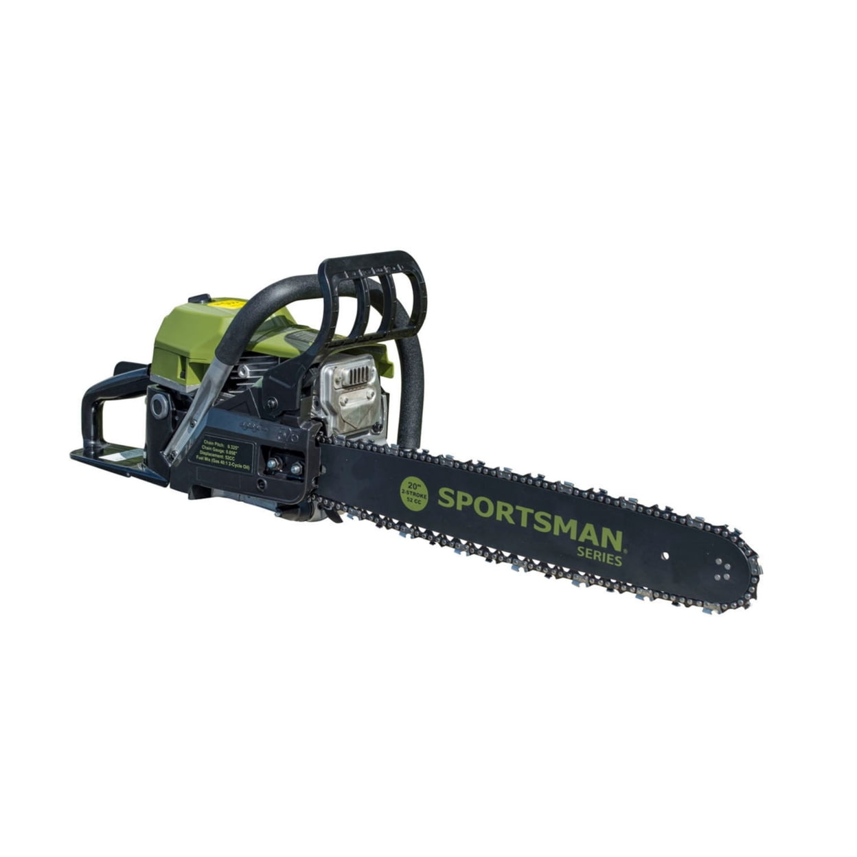 20" 52 cc Gas 2-Stroke Rear Handle Chainsaw