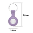 thumbnail image 2 of Portable Silicone Cover Anti-Scratch Keychain Cover for Airtags Locator Tracker, 2 of 7