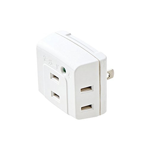 Elecom Power Tap Triple Tap Lightning Guard 3 Mouth White T-KTR01WH