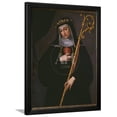 thumbnail image 1 of St Gertrude the Great Carrying the Sacred Heart of Jesus, Framed Art Print Wall Art by Spanish School Sold by Art.Com, 1 of 5