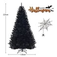 thumbnail image 3 of Costway 2,25m Árbol de Navidad con Decoraciones de Halloween 1258 Ramas no Iluminado con Base Sólida de Metal, 3 of 7