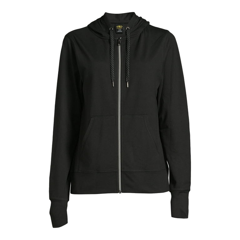 Athletic Works Women's Brushed Zip-Up Hoodie 