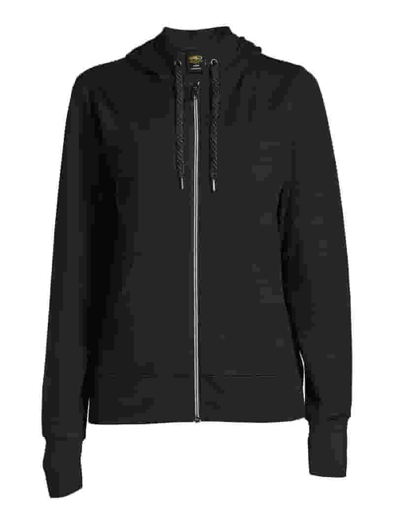 【人気商品】 Soft Super Active Women's Works Athletic Lightweight Up Zip Clothing