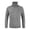 Gray, variant on ZKCCNUK Autumn And Winter New Leisure Daily Commuting Trend Personality Solid Color High Neck Men's Sweater on Clearance