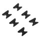 thumbnail image 1 of Almohadillas Adhesivas Para La Nariz Para Gafas, Silicona Adhesiva De 1,8 Mm, 50 Pares De Almohadillas Nasales Contorneadas Adhesivas Antideslizantes Para Gafas De Sol, 1 of 7