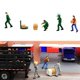 thumbnail image 1 of de personas en miniatura, poses variadas, accesorios de resina, de trabajadores pintadas delicadas realistas, 1/64 para Hugo Figuras de personas, 1 of 8