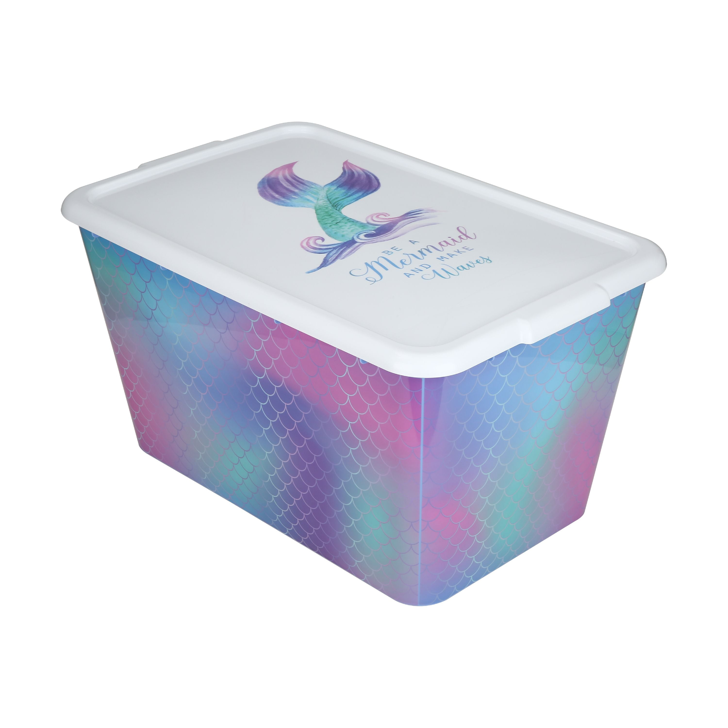 Mermaid storage tote hotsell