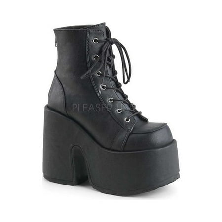 opyum ankle boots in leather with black heel