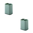 thumbnail image 1 of Bearachild Soporte de almacenamiento para palillos, tenedor, cucharas, espátula, organizador de vajilla, drenaje, Simple, moderno, hogar, comedor, Hotel, Verde 2piezas Bearachild CBP185433, 1 of 6