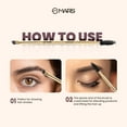 thumbnail image 3 of Mars Artist'S Arsenal Professional Angled Brush With Spoolie (6 Gm) - Golden, 3 of 4