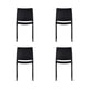thumbnail image 1 of Juego de 4 Sillas Equipamiento en Muebles Orion Negras, 1 of 4