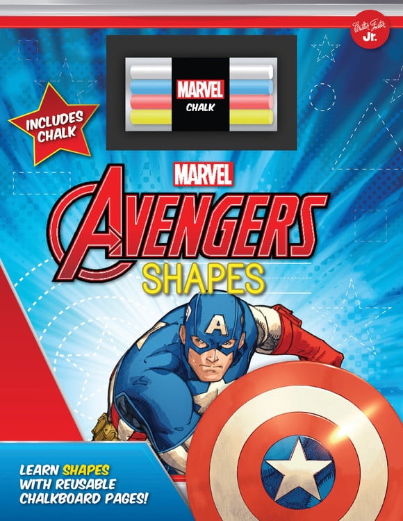 Licensed Chalkboard Concepts Marvel's Avengers Chalkboard Shapes