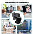 thumbnail image 3 of NexiGo 1080P Business Webcam with Software, Dual Microphone & Privacy Cover, NexiGo N660 USB FHD Web Computer Camera, Plug and Play, for Zo, 3 of 9