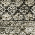 thumbnail image 2 of Woven Trends Hamberlain - CH02D - Transitional Casual Style, Medallion Pattern, Living Room, Hallway, Entryway, Kitchen, Office, Family and Pet Friendly Polyester Area Rug Grey - 10' X 13', 2 of 3