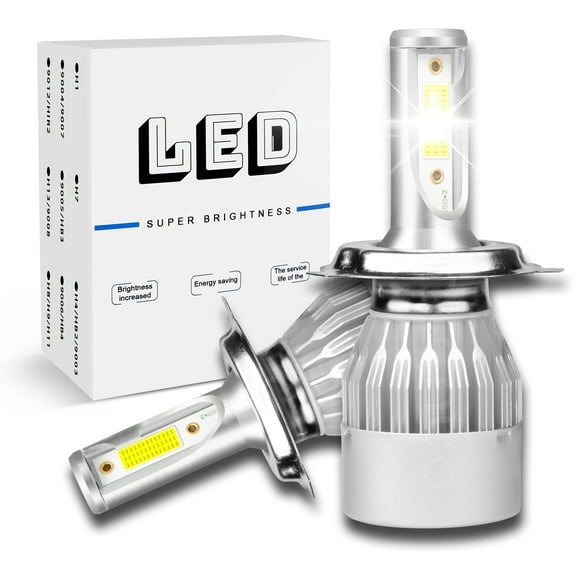 For Toyota Tacoma 2005-2011 LED Headlight H4 Bulb High/Low Dual Beam 6000K White 2pcs